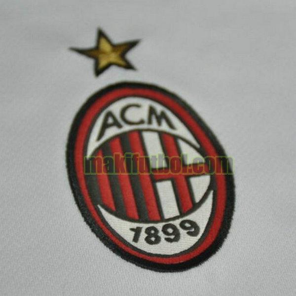 camisetas ac milan 2003-2004 segunda blanco