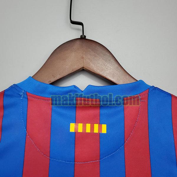 camisetas barcelona niño 2021 2022 primera rojo azul