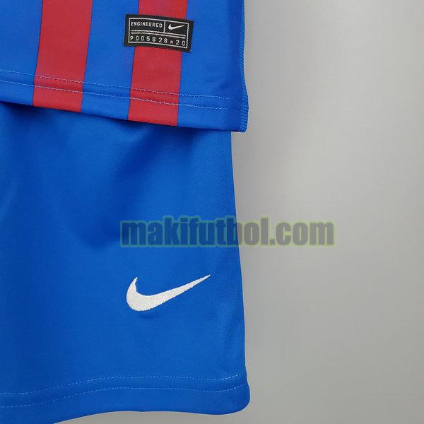 camisetas barcelona niño 2021 2022 primera rojo azul