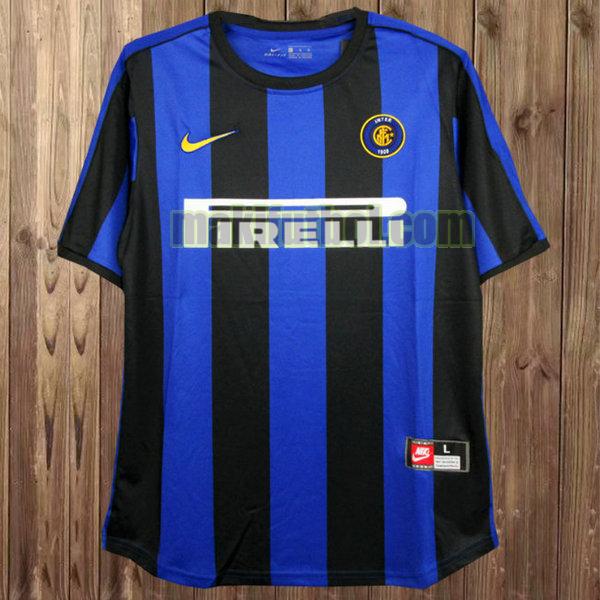 camisetas inter milan 1999-2000 primera azul