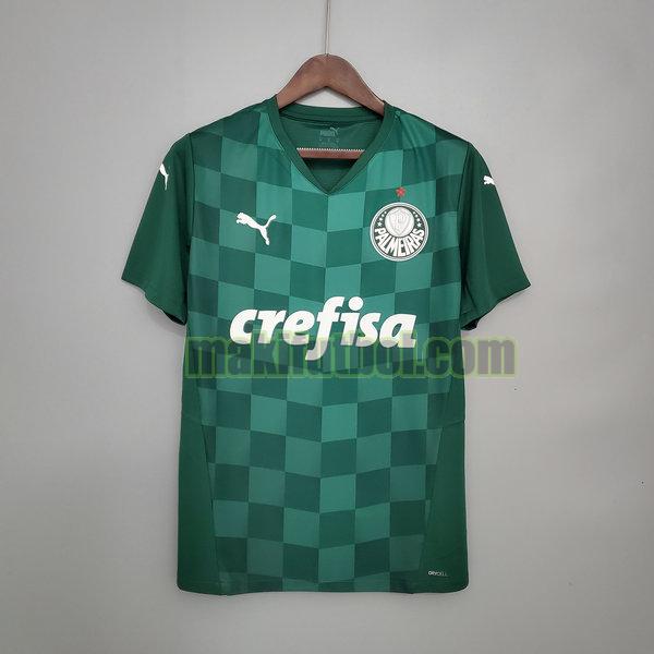 camisetas palmeiras 2021 primera tailandia verde