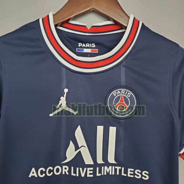 camisetas paris saint-germain niño 2021 2022 primera azul