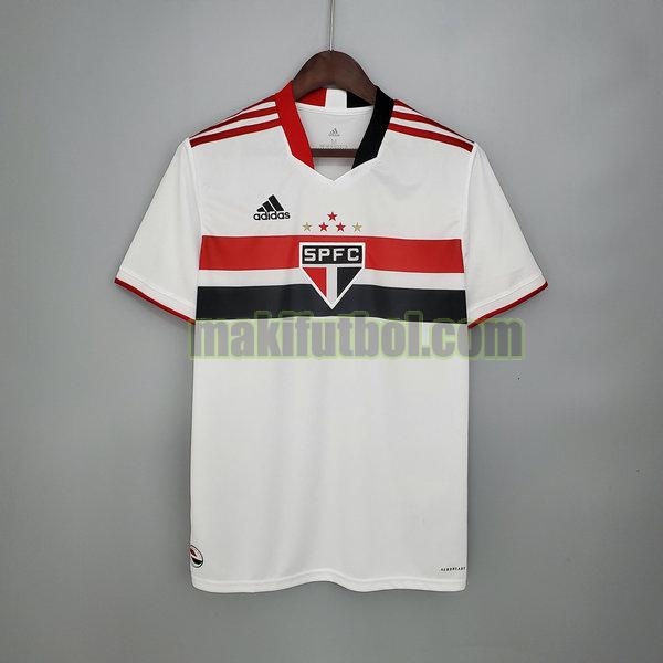 camisetas sao paulo 2021 primera tailandia blanco