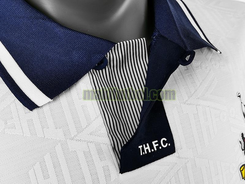 camisetas tottenham hotspur 1990 primera player blanco